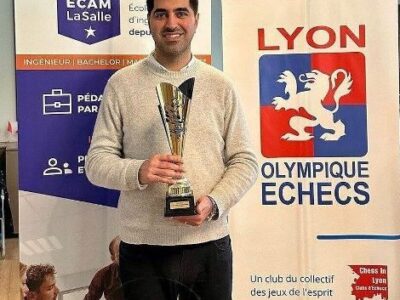 قهرمانی استاد بزرگ گیلانی شطرنج ایران در مسابقات لیون