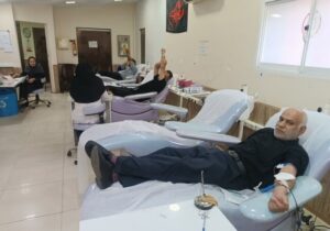 اهدای خون ۱۱۱۹ گیلانی در تاسوعا و عاشورای حسینی