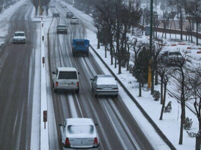 کاهش ۳۶ درصدی ورود خودرو به گیلان برفی