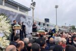 مراسم تشییع پیکر «بهمن صالح نیا» در انزلی برگزار شد