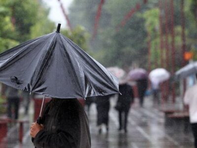 بارش‌های خفیف و پراکنده باران در راه گیلان