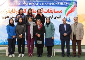 بانوی گیلانی مدال طلای کایاک را کسب کرد