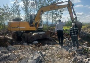 رفع تصرف بخشهایی از بستر و حرایم مجاری آبی در شهرستانهای لاهیجان و سیاهکل