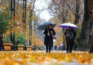 بارشهای پراکنده و رگباری در گیلان