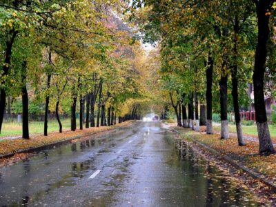 پس از یک ماه پاییز گیلان بارانی می‌شود