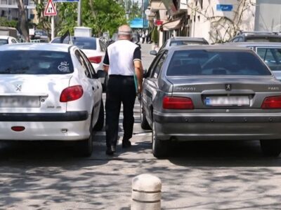 تشدید برخورد پلیس راهور گیلان با پارک خودروها در پیادهراهها