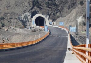 بازگشایی آزادراه قزوین – رشت پس از رفع ریزش کوه