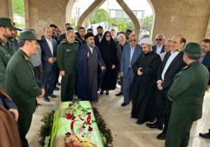 افتتاح حرم شهید گمنام شهر رودبنه