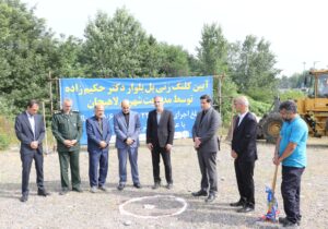 احداث پل بلوار دکتر حکیم زاده توسط مدیریت شهری لاهیجان آغاز شد