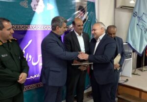 تودیع و معارفه دادستان و رئیس دادگستری لاهیجان