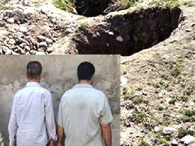 دستگیری ۳ حفار غیرمجاز در یکی از روستا‌های دیلمان
