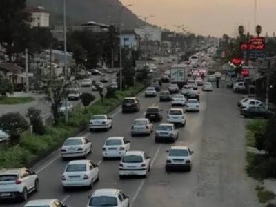 بازدید میدانی از محور پرتردد لاهیجان _ لنگرود | دستور پیگیری فوری علت ترافیک به ادارات مربوطه