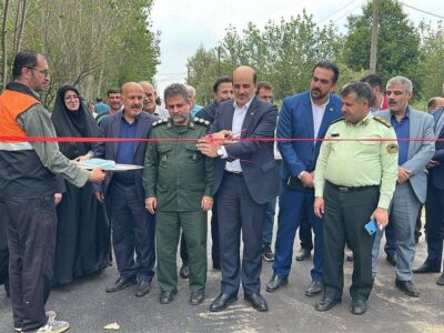 ۱۶ کیلومتر راه روستایی در لاهیجان به بهره‌برداری رسید